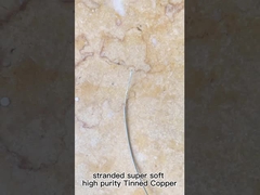 Fil à hautes températures rapide de la livraison 16-32awg UL1591 FEP de câble de DingZun pour l'allumage