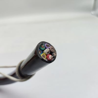 Bon prix Cable TRVVP flexible de 8 x 1,5 mm carrés, veste isolante en PVC souple, câble non blindé En ligne